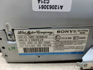 7m5j18c939ax Магнитола Ford Fusion 1 Арт 2-956561, вид 7