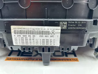 A2059000635 Щиток приборов (приборная панель) Mercedes C W205 Арт 2-960011, вид 7
