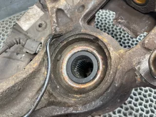 7L0407258A Кулак поворотный Volkswagen Touareg 1 Арт 2-961035, вид 10