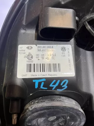 5M1941005B Фара левая Volkswagen Golf 5 Арт e12786196, вид 7