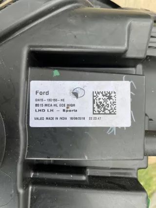 GN15-13D155-HE Фара левая Ford EcoSport Арт e12781471, вид 6