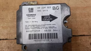 09229303BG Блок AirBag Opel Zafira A Арт e12779672, вид 3