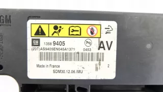 13589405 Блок AirBag Opel Adam Арт e12779634, вид 3