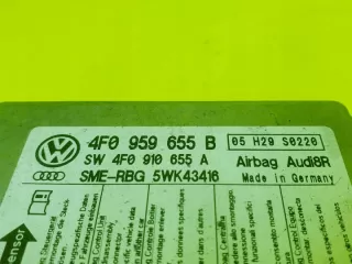 4F0959655B 4F0910655A 5WK43416 Блок AirBag Audi A6 C6 (S6,RS6) Арт e12778884, вид 2