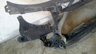 00000000 Передняя панель крепления облицовки (телевизор) Audi A4 B6 Арт e12777389, вид 3