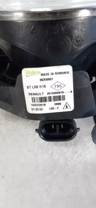 261500097R Фара противотуманная левая Renault Megane 4 Арт e12774681, вид 5