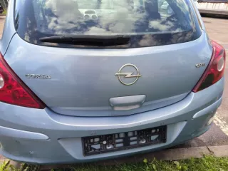  Крышка багажника (дверь 3-5) Opel Corsa D Арт e12772760, вид 2