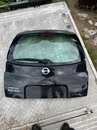  Крышка багажника (дверь 3-5) Nissan Micra K12 Арт e12772640, вид 1