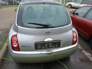 XER631 Крышка багажника (дверь 3-5) Nissan Micra K12 Арт e12772638, вид 2