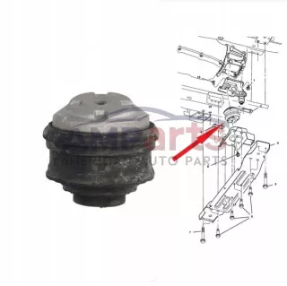 2001-2005 AM-52080262AA Подушка крепления КПП Mazda 2 DE Арт e12769125, вид 1