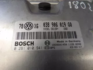 1,9TDI 0281010941 038906019GQ Блок управления двигателем Volkswagen Passat B5 Арт e12767026, вид 3