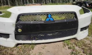  Бампер передний Mitsubishi Lancer 8 Арт e12766522, вид 5