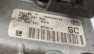 0261207960 55350551 Блок управления двигателем Opel Corsa C Арт e12765426, вид 4