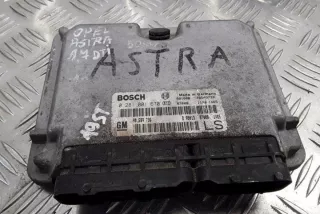 0281001670 Блок управления двигателем Opel Astra J Арт e12765264, вид 1