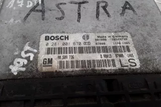0281001670 Блок управления двигателем Opel Astra J Арт e12765264, вид 2