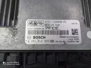 0261201966 8V21-12A650-PE Блок управления двигателем Ford Fiesta 5 Арт e12763309, вид 2