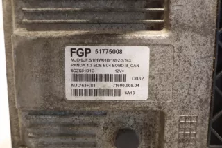 51775008 Блок управления двигателем Fiat Panda 2 Арт e12763105, вид 7