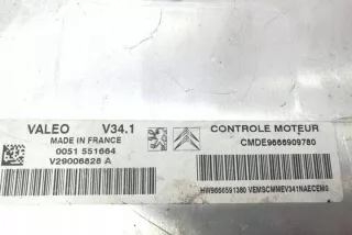 9666909780 Блок управления двигателем Citroen C5 2 Арт e12762860, вид 4