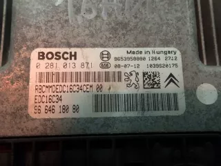 9664618080 0281013871 Блок управления двигателем Citroen Berlingo 2  Арт e12762697, вид 2