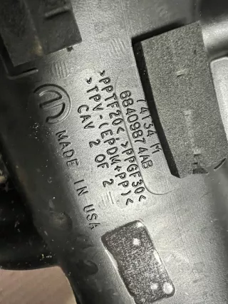 68409874AB Гофра инжектора Jeep Wrangler JK restailing Арт e12759721, вид 2