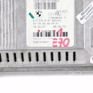 9166782 Блок навигации BMW X5 E70 Арт e12759001, вид 2