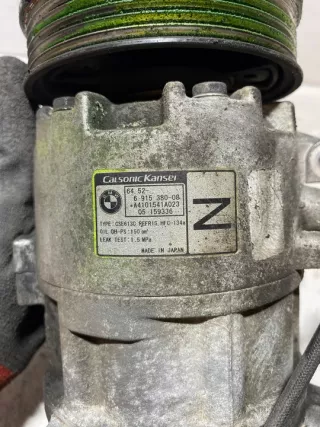 N46B20B 6915380 6915380-08 Компрессор кондиционера BMW 1 E81/E82/E87/E88 Арт e12757466, вид 2
