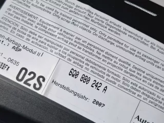 2007-2014 6Q0880242A TOMASZ8611 Подушка безопасности Skoda Fabia 2 Арт e12756588, вид 4