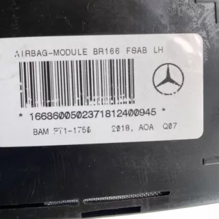 1668600502 Подушка безопасности Mercedes ML/GLE W166 Арт e12755896, вид 3