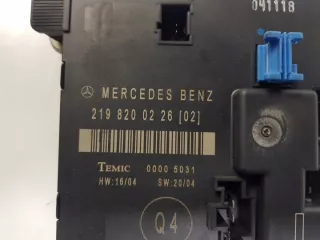 2198200226 Блок комфорта Mercedes CLS C219 Арт e12754690, вид 2