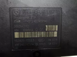 A1635450316 Блок ABS Mercedes ML W163 Арт e12751622, вид 4