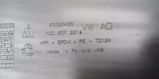 7C0807221A ktw47C0807221Agdfhtrkgyhlkugh Бампер передний Volkswagen Crafter 2 Арт e12748101, вид 8