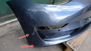  Бампер передний Tesla model 3 Арт e12748014, вид 2