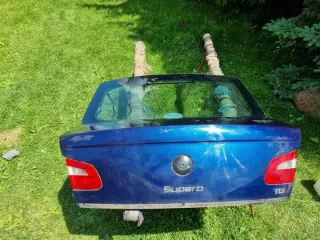  Крышка багажника (дверь 3-5) Skoda Superb 2 Арт e12739644, вид 4