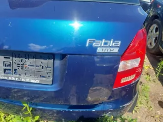  Крышка багажника (дверь 3-5) Skoda Fabia 2 Арт e12739633, вид 2