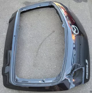  Крышка багажника (дверь 3-5) Mazda 3 BK Арт e12739289, вид 4