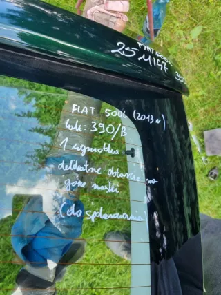  Крышка багажника (дверь 3-5) Fiat 500L Арт e12739153, вид 9