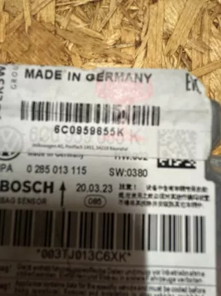 6C0959655K Блок AirBag Mazda 2 DE Арт e12734754, вид 3