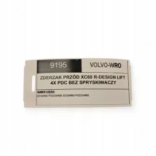 32234958 P32234958 32234960 P32234960 Бампер передний Volvo XC60 2 Арт e12731493, вид 5