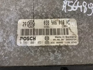 038906018AE Блок управления двигателем Volkswagen Golf 4 Арт e12730733, вид 2