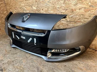  Бампер передний Renault Scenic 3 Арт e12730340, вид 3