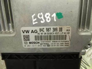 04C907309BB Блок управления двигателем Skoda Fabia 3 Арт e12730320, вид 3