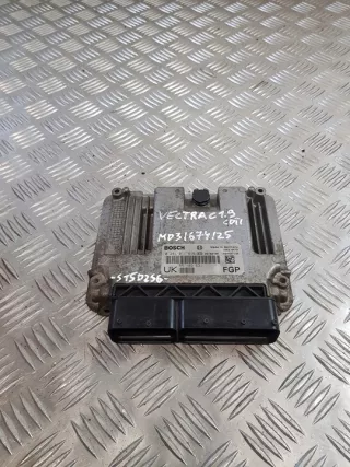 55189631UK 0281011616 55189631 Блок управления двигателем Opel Vectra C  Арт e12729471, вид 1