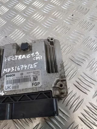 55189631UK 0281011616 55189631 Блок управления двигателем Opel Vectra C  Арт e12729471, вид 4