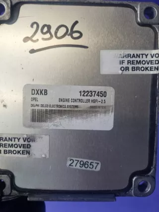 12237450 Блок управления двигателем Opel Corsa C Арт e12729374, вид 3