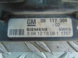 Z16XEP 55561172 Блок управления двигателем Opel Astra G Арт e12729234, вид 3