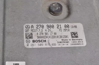 A2709002100 Блок управления двигателем Mercedes A W176 Арт e12728755, вид 2