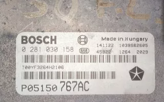 0281018384 P05150625AC Блок управления двигателем Jeep Grand Cherokee III (WK) Арт e12728452, вид 5