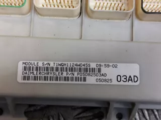 04727770AC 0281011281 05082503AD 04686686AM 04727338AD Блок управления двигателем Chrysler Voyager 4 Арт e12727778, вид 4
