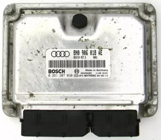 8N0906018AE 0261207030 Блок управления двигателем Audi TT 1 Арт e12727747, вид 1