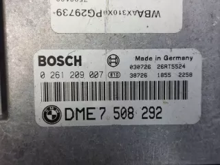 7508292 0261209007 6905666 Блок управления двигателем BMW 3 E46 Арт e12727117, вид 2